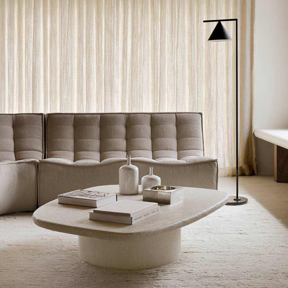 N701 1 Seater Modular Sofa - Ecru