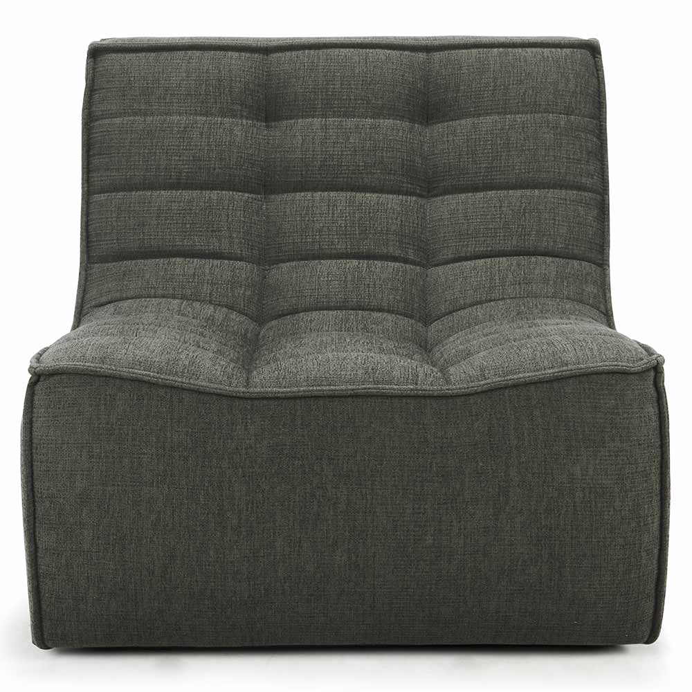 N701 1 Seater Modular Sofa - Moss