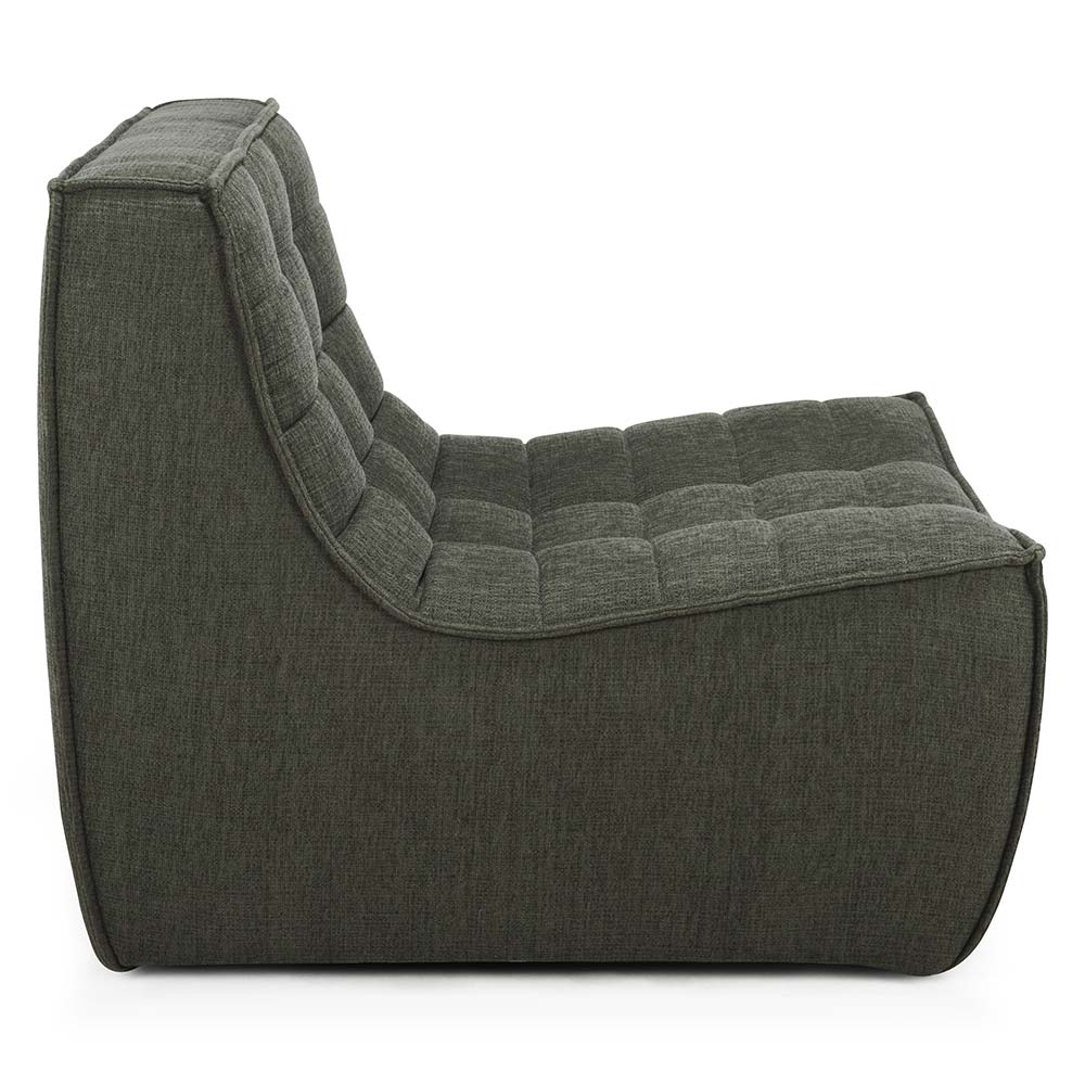 N701 1 Seater Modular Sofa - Moss