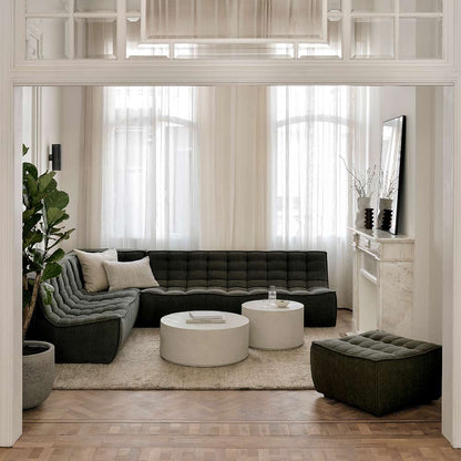 N701 1 Seater Modular Sofa - Moss