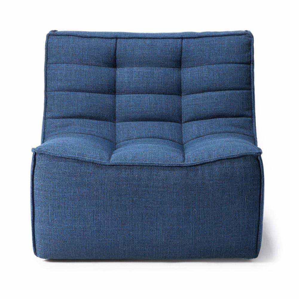 N701 1 Seater Sofa - Blue