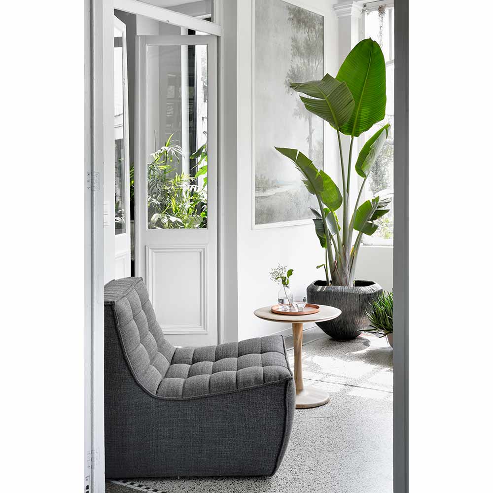 N701 1 Seater Modular Sofa - Dark Gray