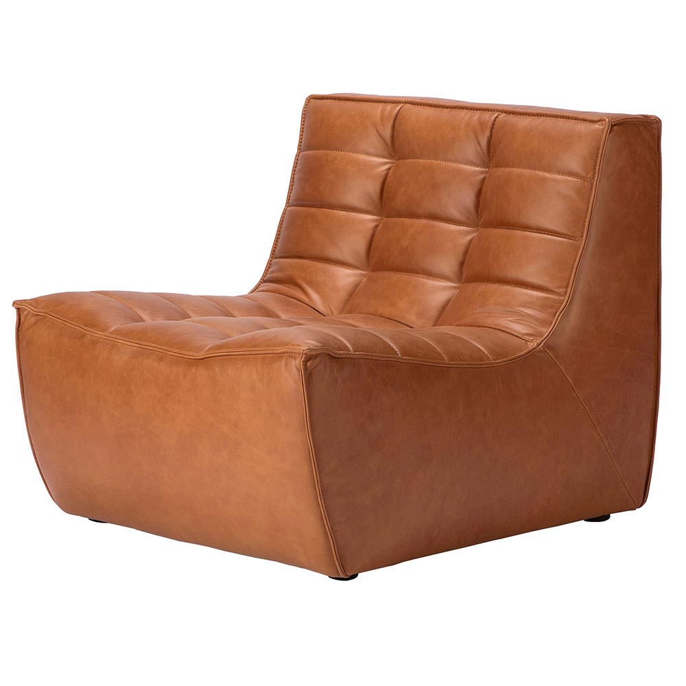 N701 1 Seater Sofa - Old Saddle