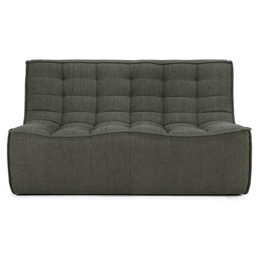 N701 2 Seater Modular Sofa - Moss
