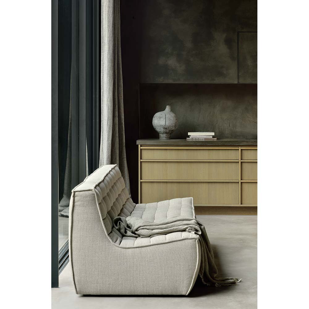 N701 2 Seater Sofa - Beige