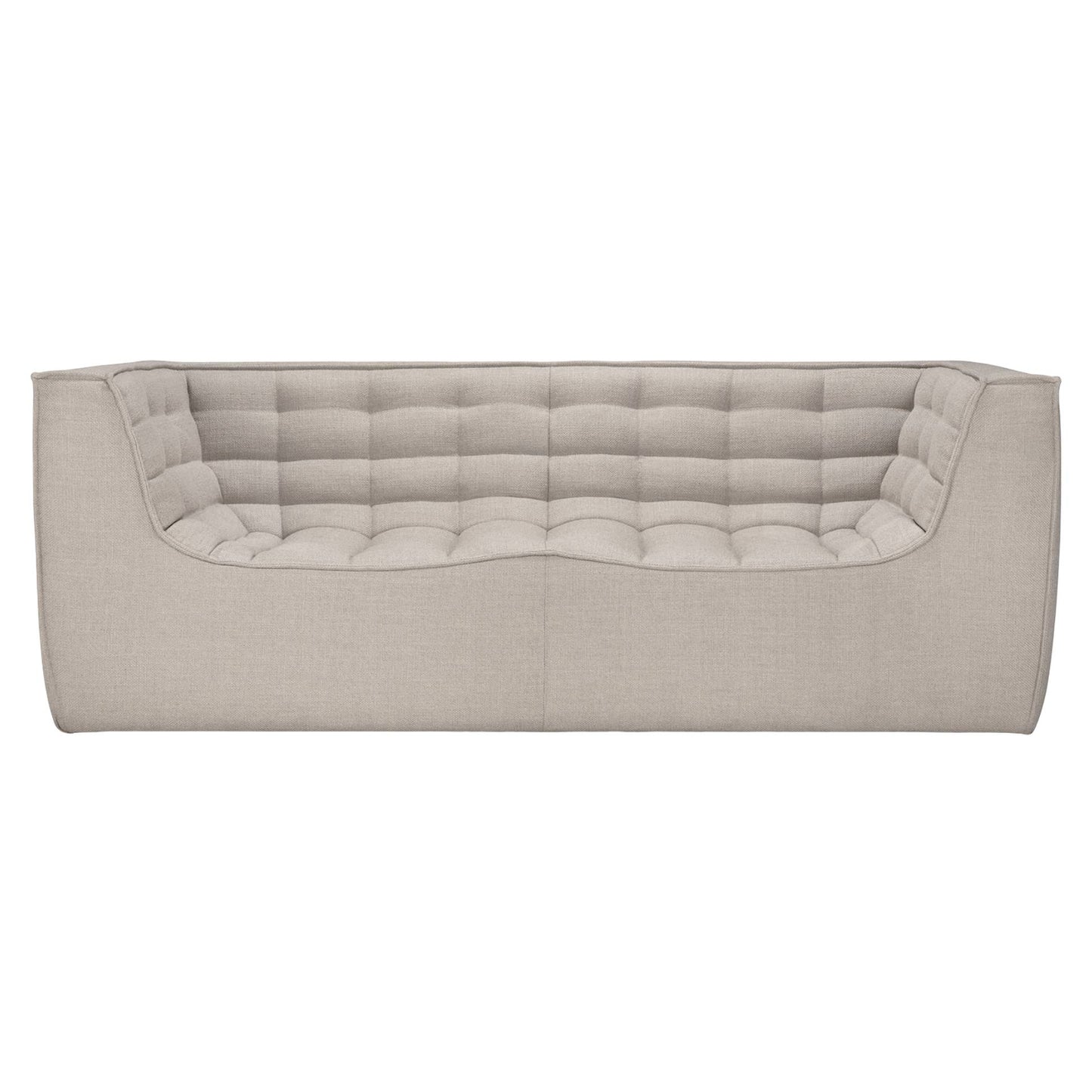 N701 2 Seater Sofa - Beige