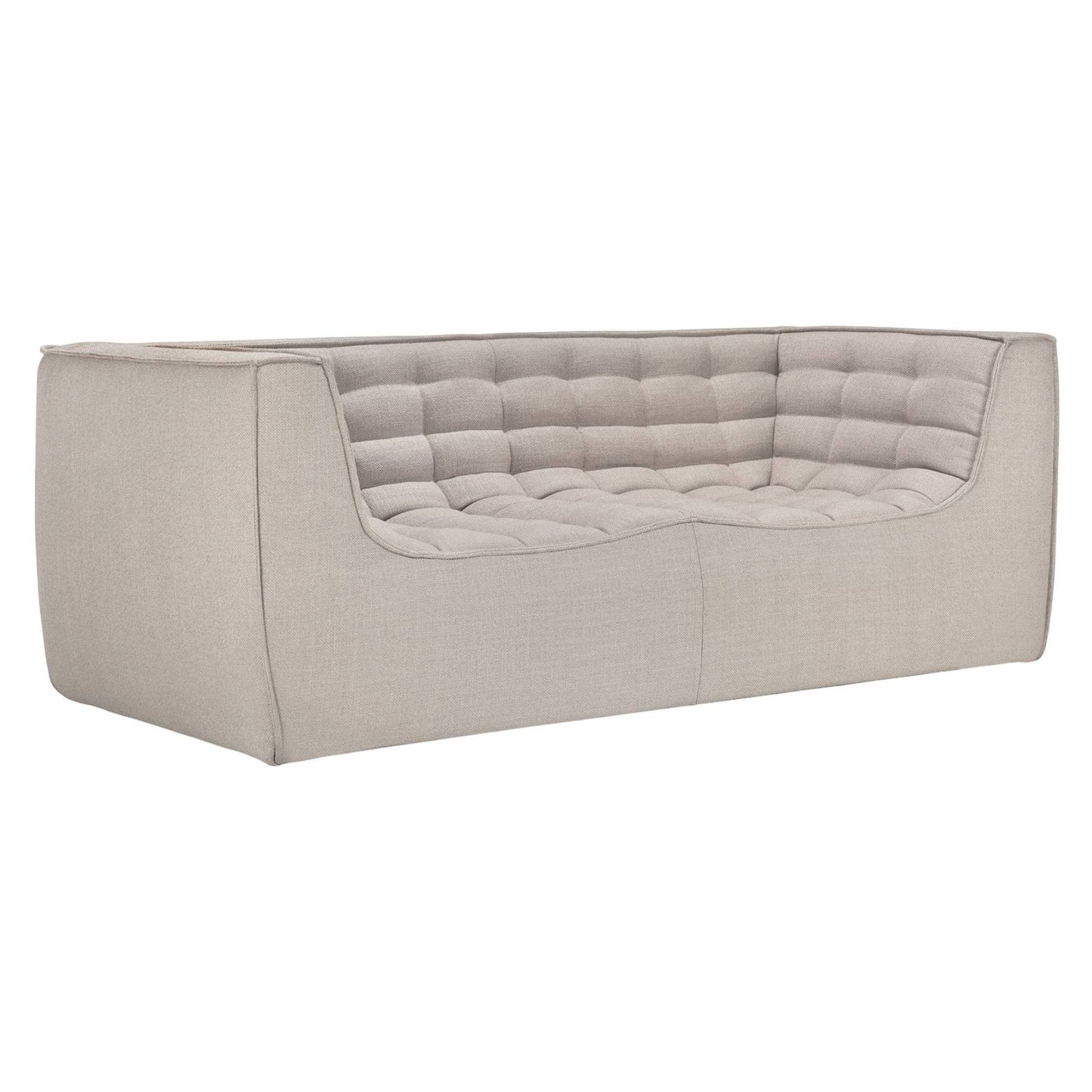 N701 2 Seater Sofa - Beige