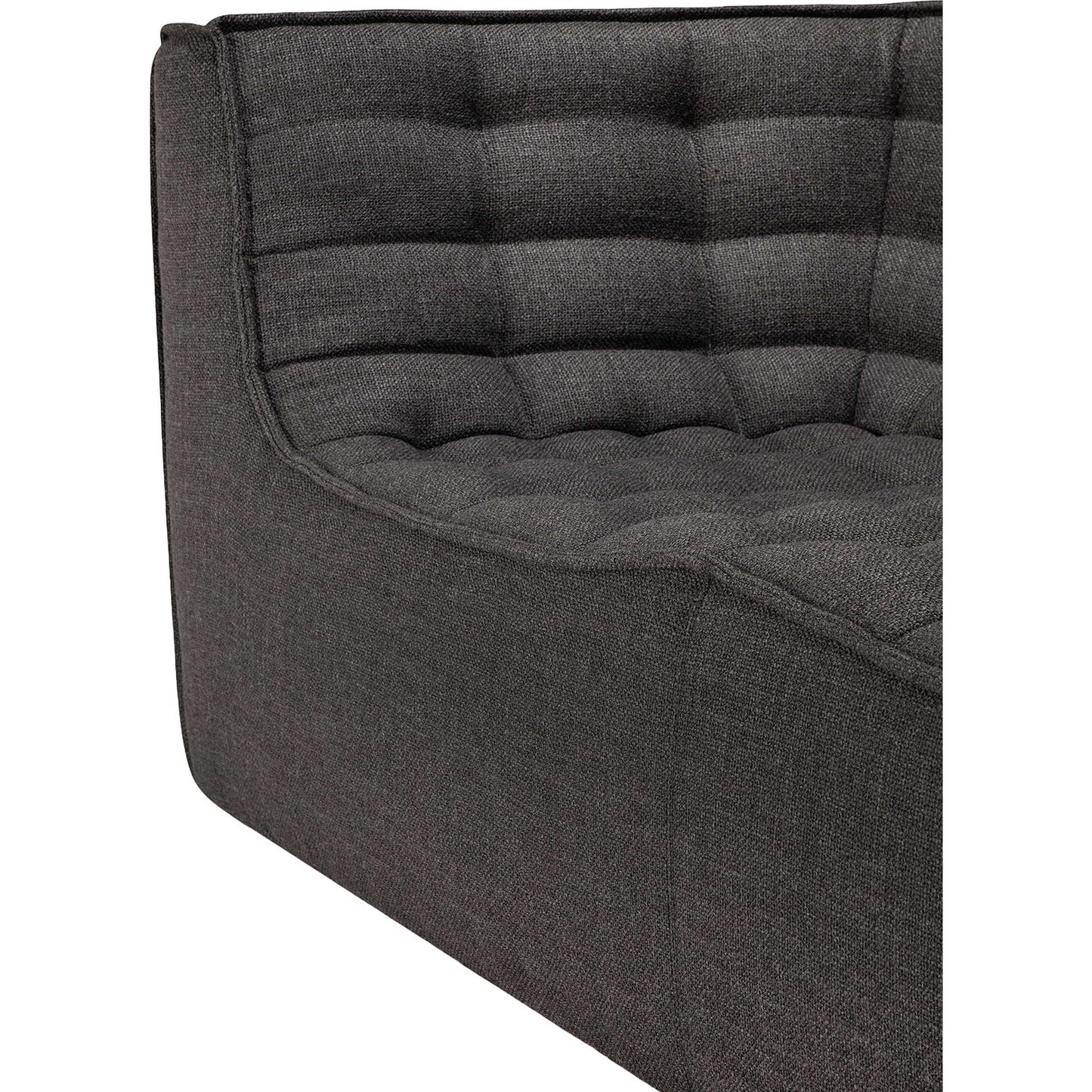N701 2 Seater Sofa - Dark Gray