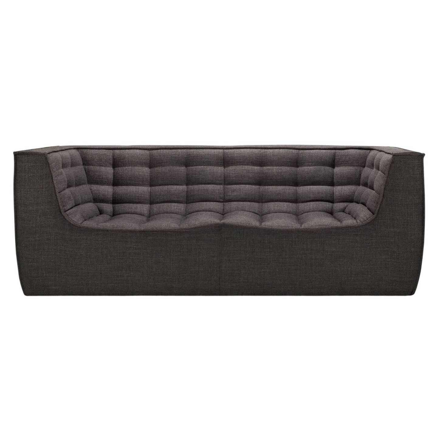 N701 2 Seater Sofa - Dark Gray