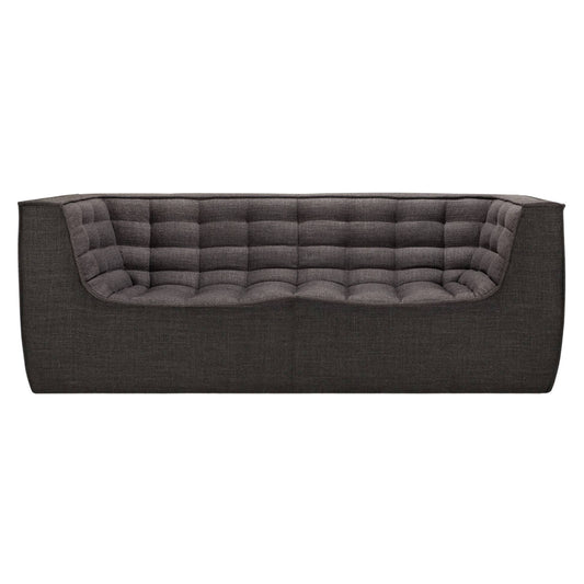 N701 2 Seater Sofa - Dark Gray