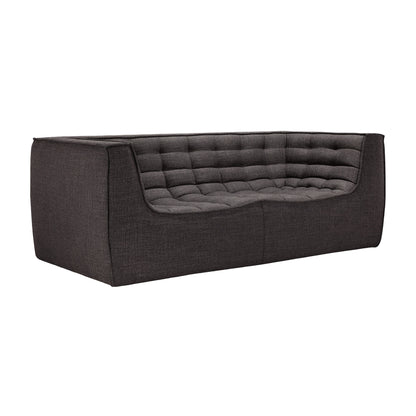 N701 2 Seater Sofa - Dark Gray