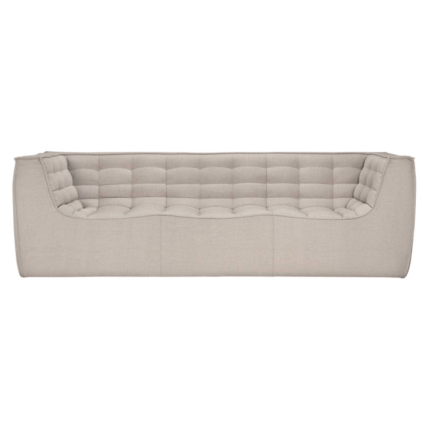 N701 3 Seater Sofa - Beige