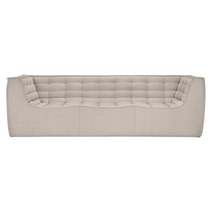 N701 3 Seater Sofa - Beige