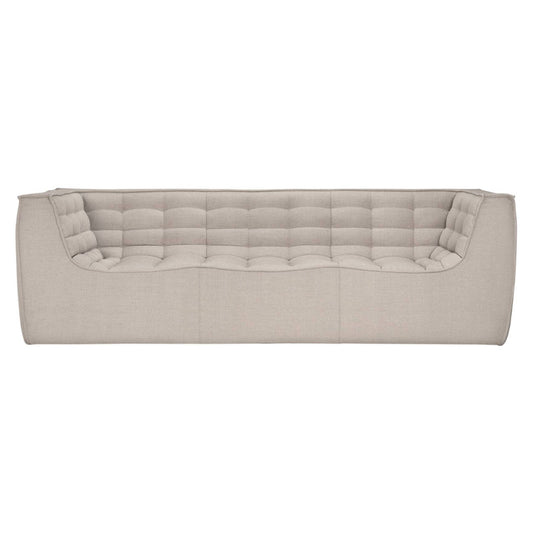 N701 3 Seater Sofa - Beige