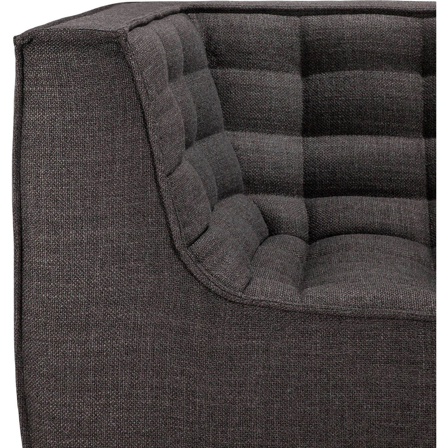 N701 3 Seater Sofa - Dark Gray