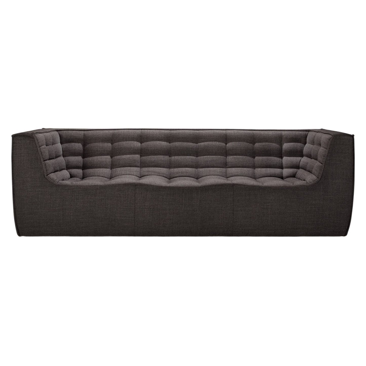 N701 3 Seater Sofa - Dark Gray