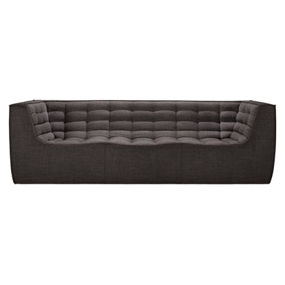 N701 3 Seater Sofa - Dark Gray