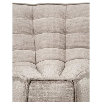 N701 45 Degree Round Corner Modular Sofa - Beige