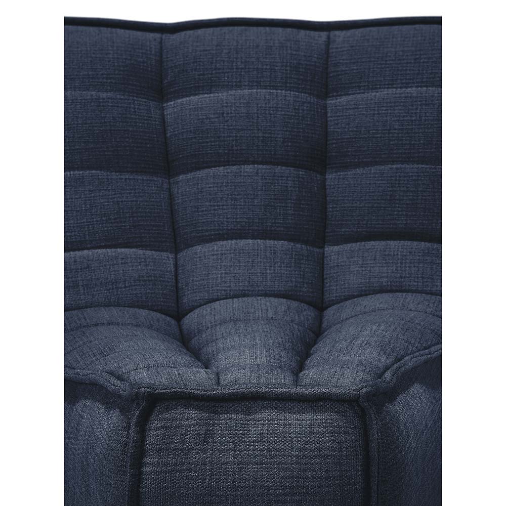 N701 45 Degree Round Corner Modular Sofa - Graphite