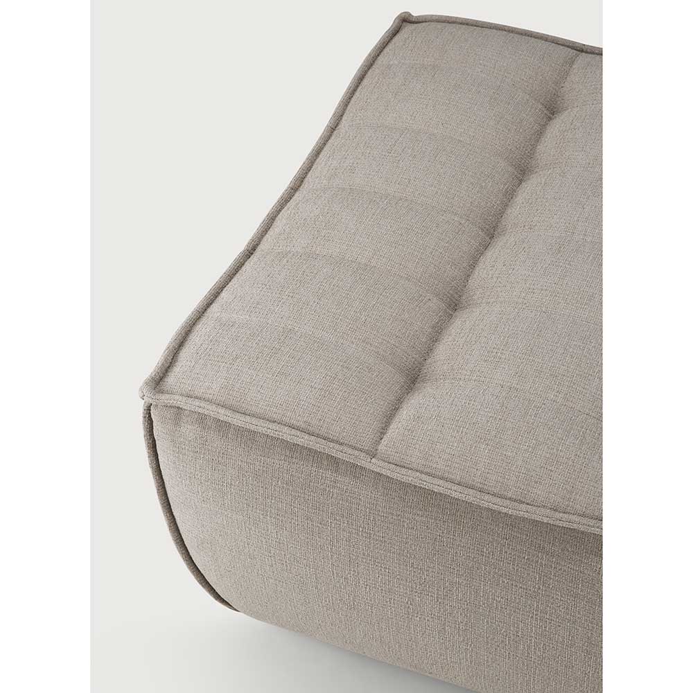 N701 Footstool Modular Sofa - Ecru
