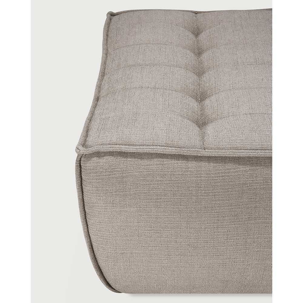 N701 Footstool Modular Sofa - Ecru