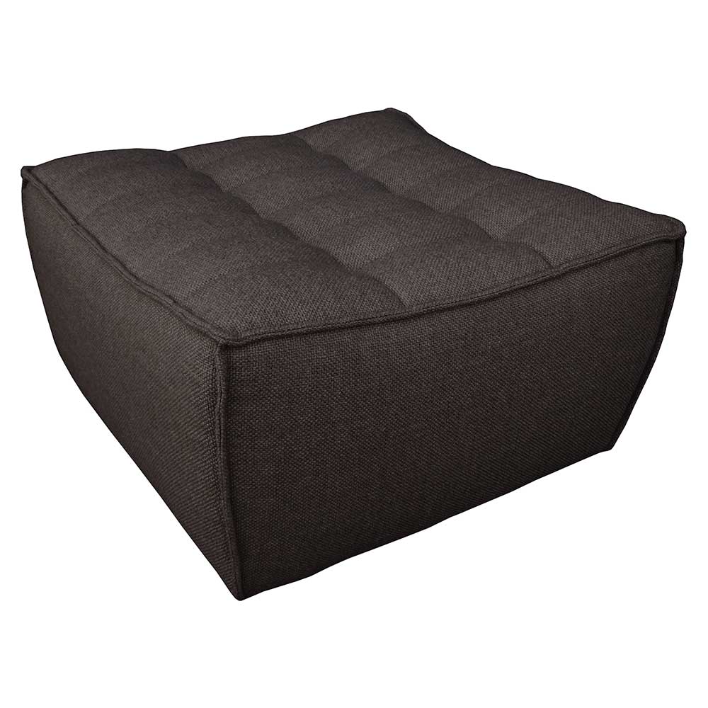 N701 Footstool Sofa - Dark Gray