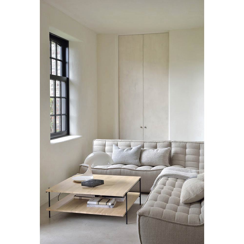 N701 Round Corner Modular Sofa - Beige