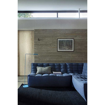 N701 Round Corner Modular Sofa - Blue