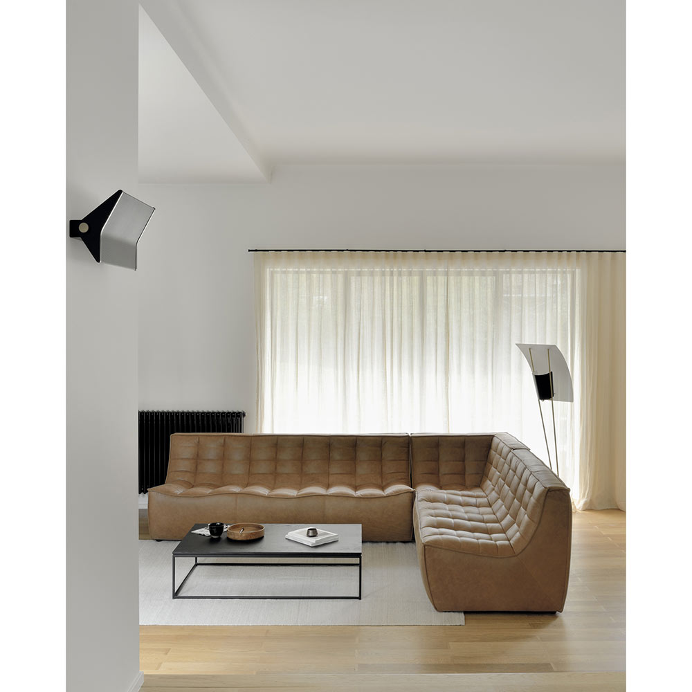 N701 Footstool Modular Sofa - Old Saddle