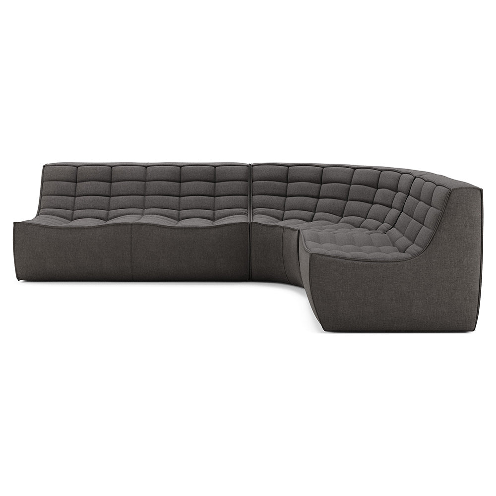 N701 Modular Sofa Set No 1 - Dark Gray