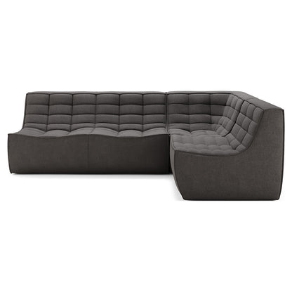 N701 Modular Sofa Set No 2 - Dark Gray