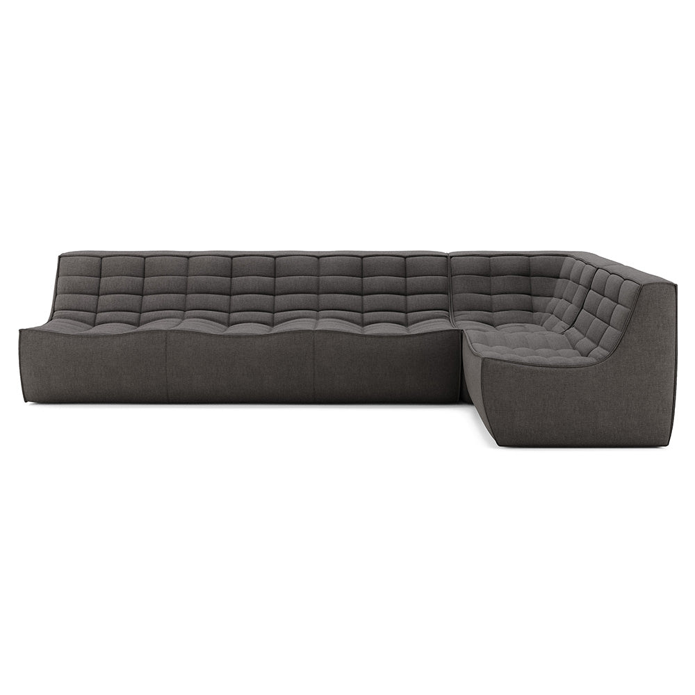 N701 Modular Sofa Set No 4 - Dark Gray