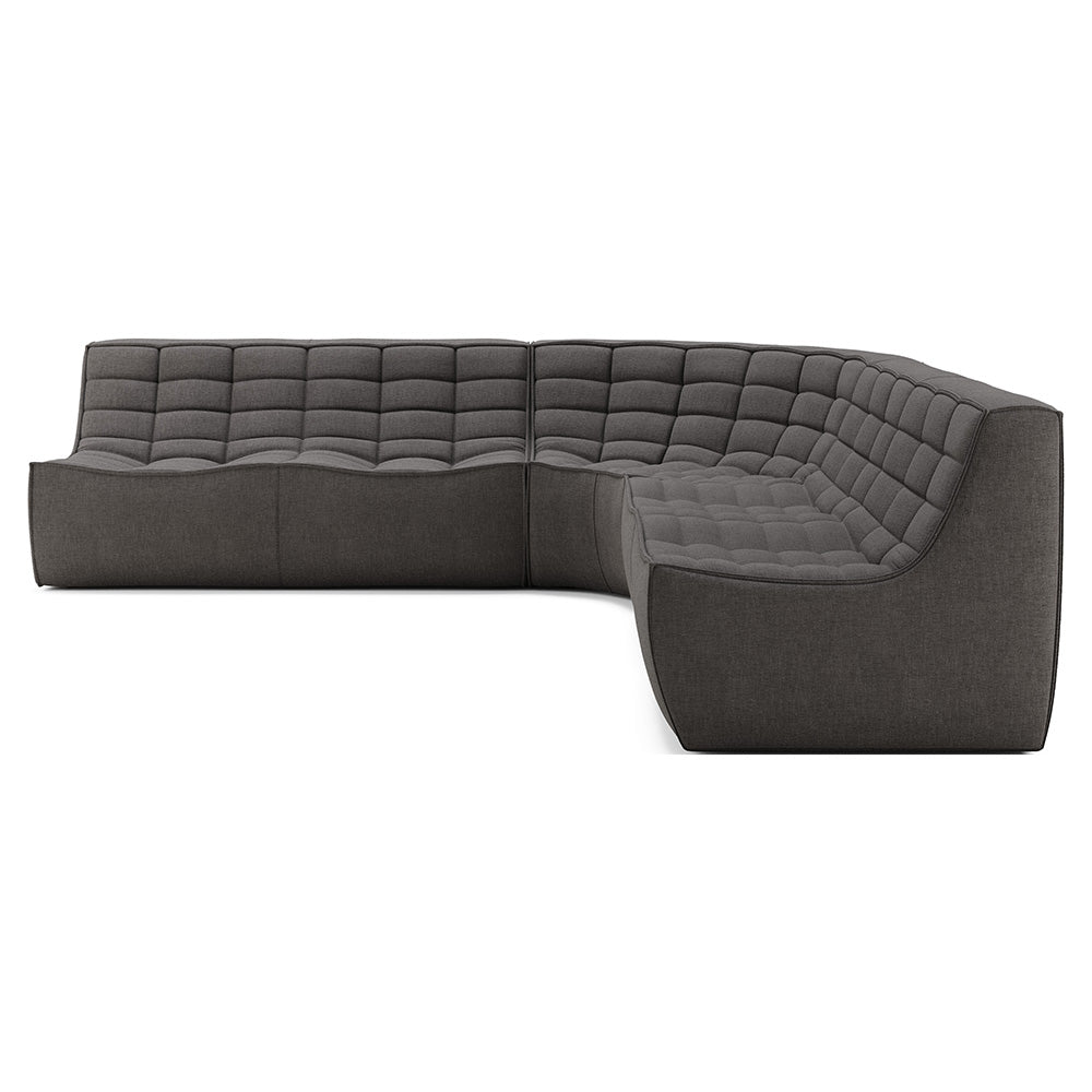 N701 Modular Sofa Set No 5 - Dark Gray