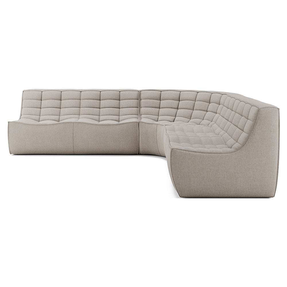 N701 Modular Sofa Set No 5 - Ecru