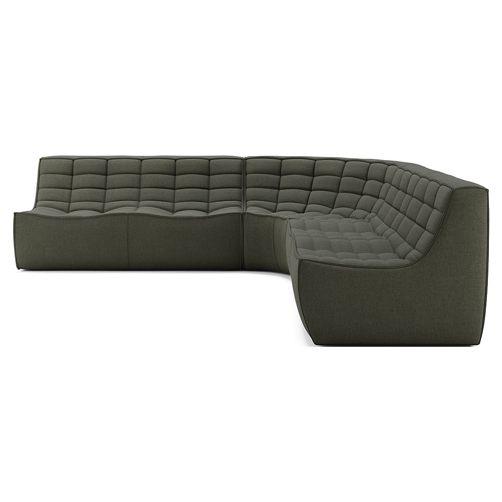 N701 Modular Sofa Set No 5 - Moss
