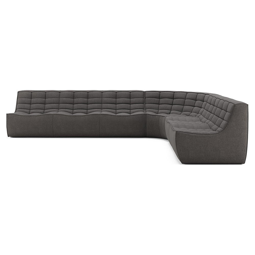 N701 Modular Sofa Set No 7 - Dark Gray