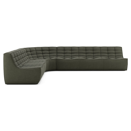 N701 Modular Sofa Set No 7 - Moss