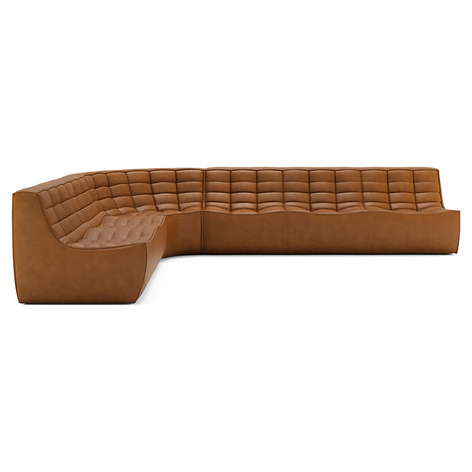 N701 Modular Sofa Set No 7 - Old Saddle