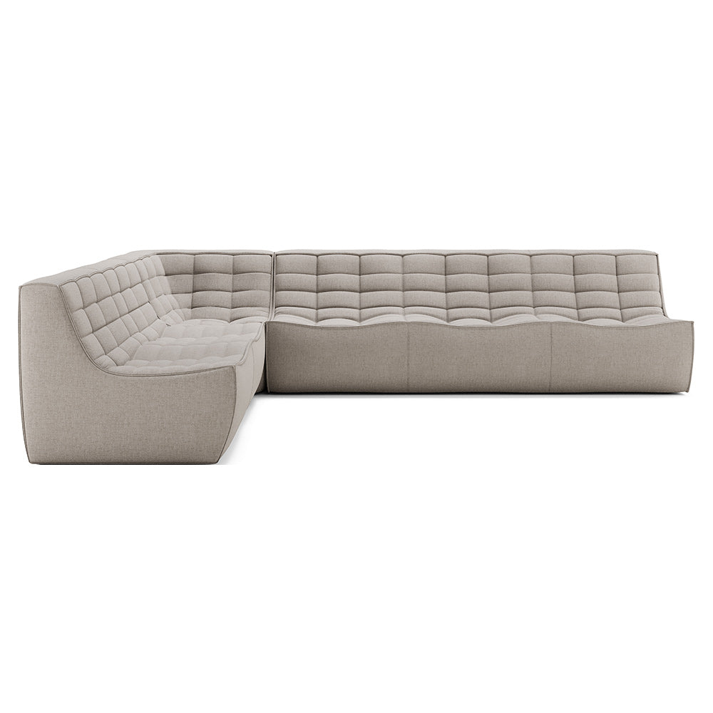 N701 Modular Sofa Set No 8 - Ecru