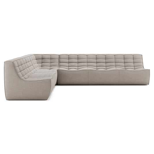 N701 Modular Sofa Set No 8 - Ecru