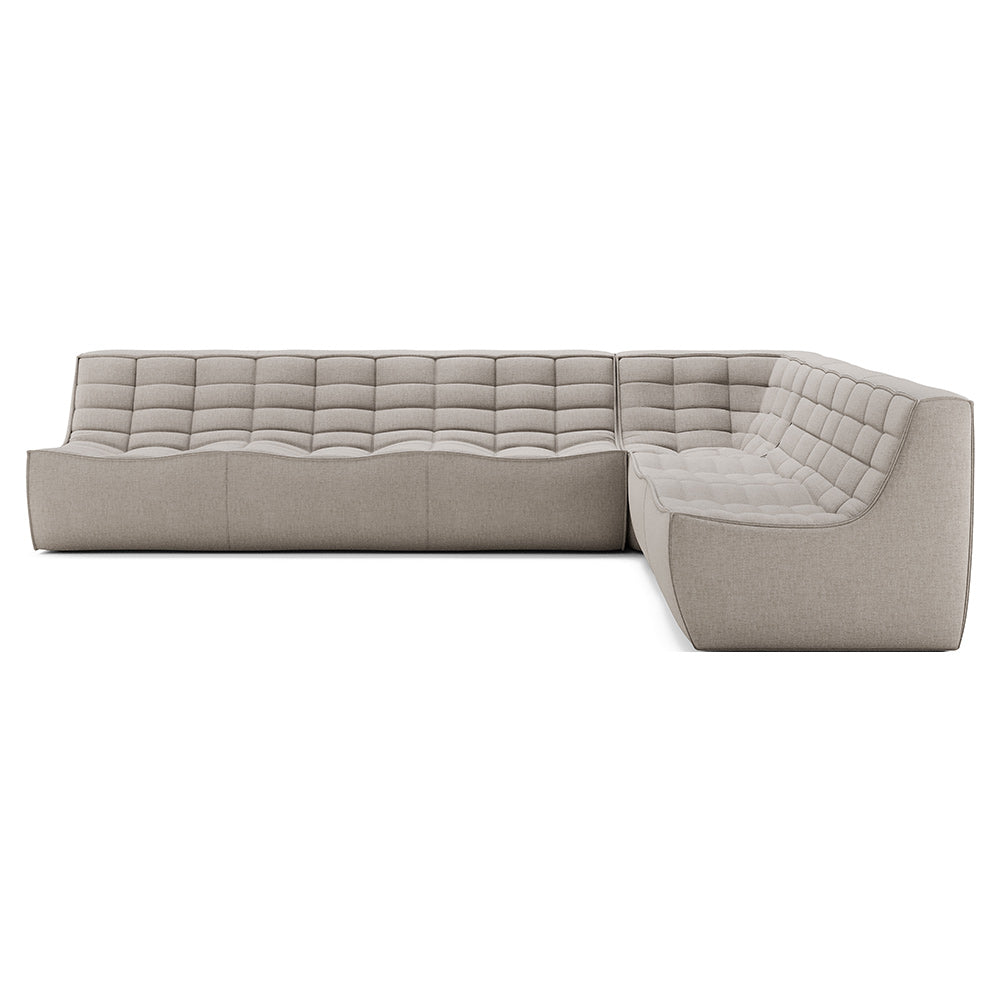 N701 Modular Sofa Set No 8 - Ecru
