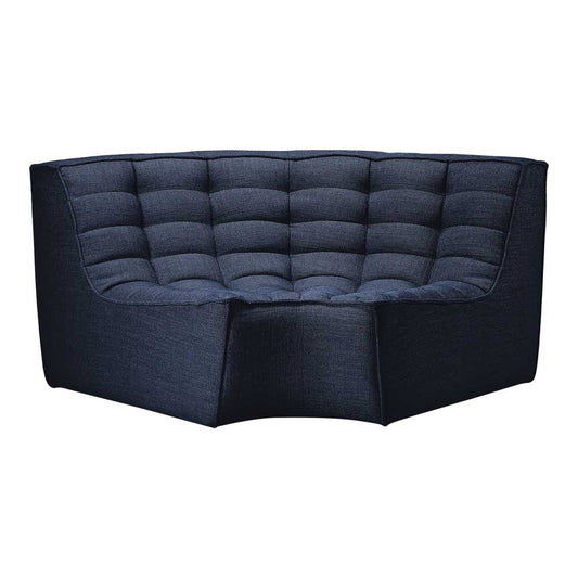 N701 Round Corner Modular Sofa - Graphite