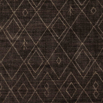 Nador Moroccan Hand Knotted Rug - Nador Espresso