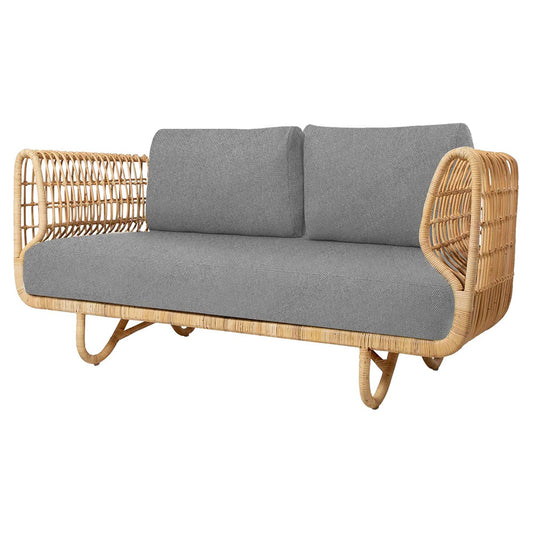 Nest 2 Seater Sofa - Light Gray Ambience Cushions