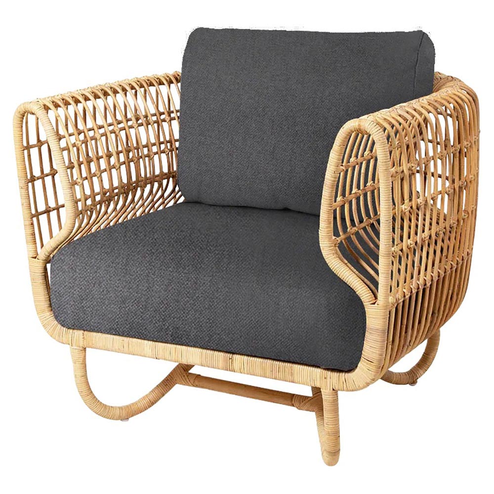 Nest Lounge Chair - Dark Gray Cushions