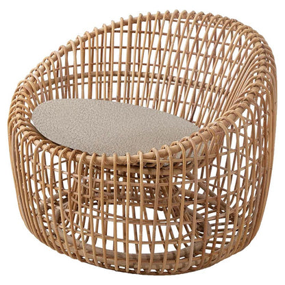 Nest Round Chair - Light Brown Scent Cushions