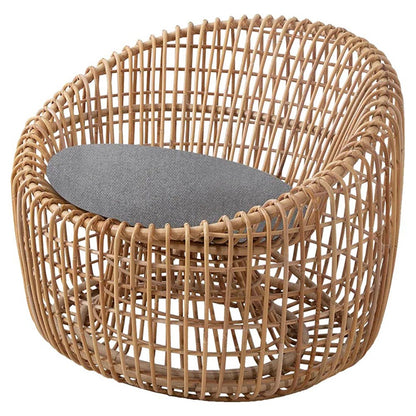 Nest Round Chair - Light Gray Ambience Cushions
