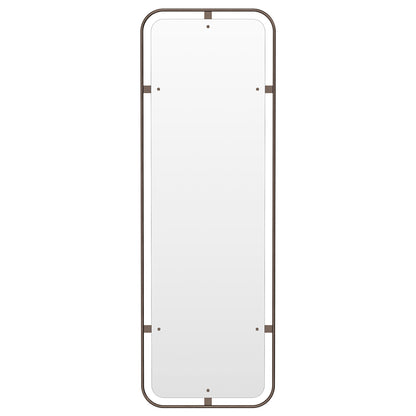 Nimbus Rectangular Mirror - Bronzed Brass