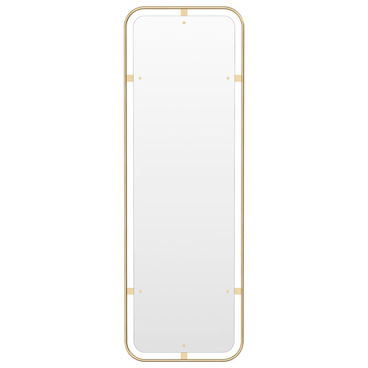 Nimbus Rectangular Mirror - Polished Brass