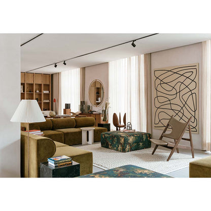 Nimbus Round Mirror - Bronzed Brass